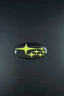 2015-2023 Subaru WRX Carbon Fiber Front And Rear Emblem Trim Cover 18+ CrossTrek,17+ Impreza