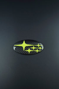2015-2023 Subaru WRX Carbon Fiber Front And Rear Emblem Trim Cover 18+ CrossTrek,17+ Impreza