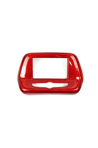 2016-2023 For Camaro Carbon Fiber Interior Radio Screen Trim Cover 7" Display-red