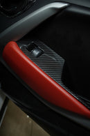 2016-2023 Camaro Carbon Fiber Interior Window Switch Trim Cover