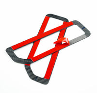 2021-2025 Ford Bronco Carbon Fiber A-Pillar Air Vent Trim Covers - Xorient Carbon Fiber - Image 5