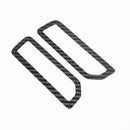 2021-2025 Ford Bronco Carbon Fiber A-Pillar Air Vent Trim Covers - Xorient Carbon Fiber - Image 6
