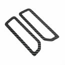 2021-2025 Ford Bronco Carbon Fiber A-Pillar Air Vent Trim Covers - Xorient Carbon Fiber - Image 7