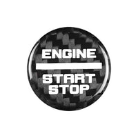 2021-2025 Ford Bronco Carbon Fiber Engine Start Stop Button Cover - Xorient Carbon Fiber - Image 2