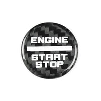 2021-2025 Ford Bronco Carbon Fiber Engine Start Stop Button Cover - Xorient Carbon Fiber - Image 3