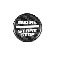 2021-2025 Ford Bronco Carbon Fiber Engine Start Stop Button Cover - Xorient Carbon Fiber - Image 4