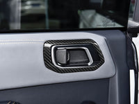 2021-2025 Ford Bronco Carbon Fiber Interior Door Handle Trim Covers - Xorient Carbon Fiber - Image 5