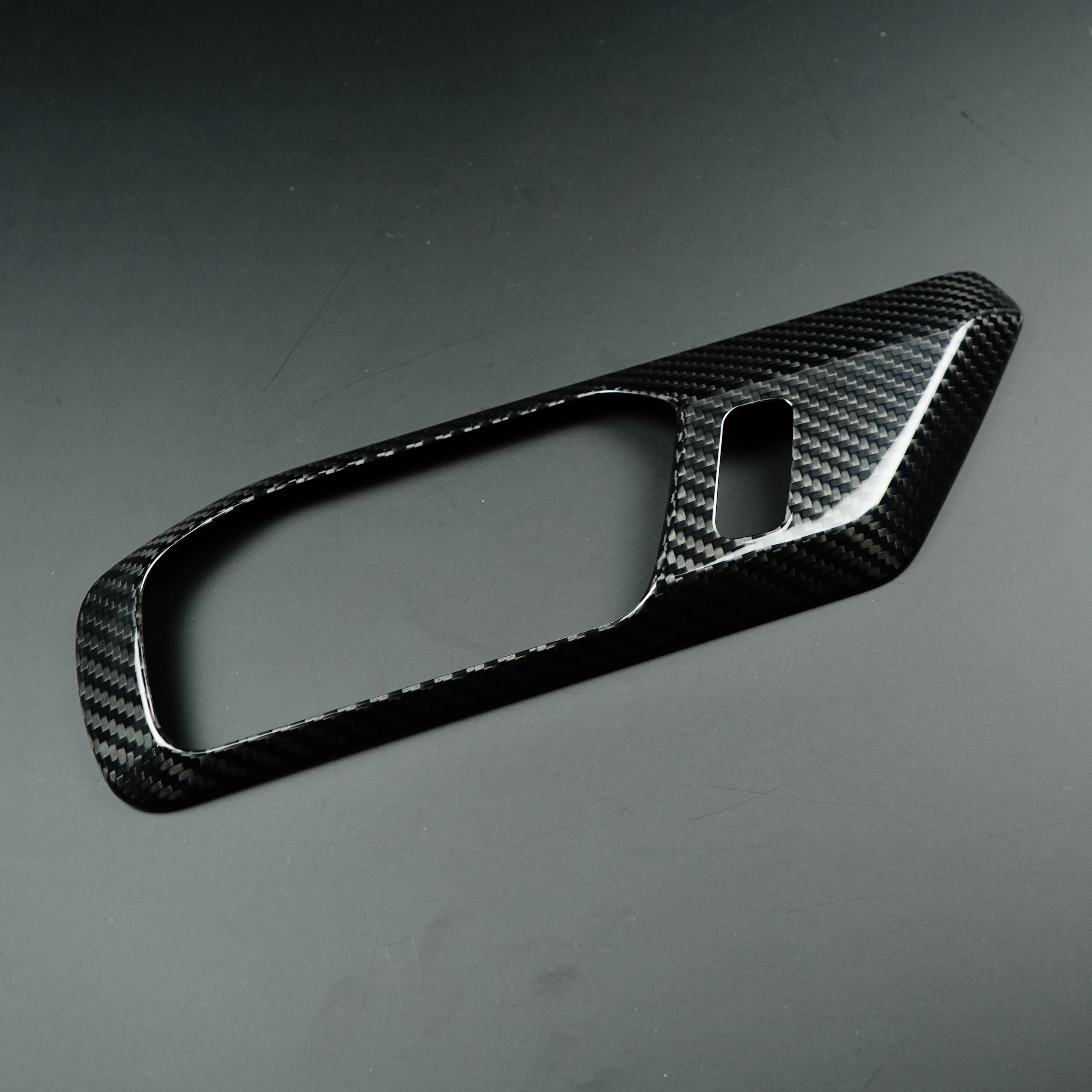 2021-2025 Ford Bronco Carbon Fiber Interior Door Handle Trim Covers - Xorient Carbon Fiber - Image 7