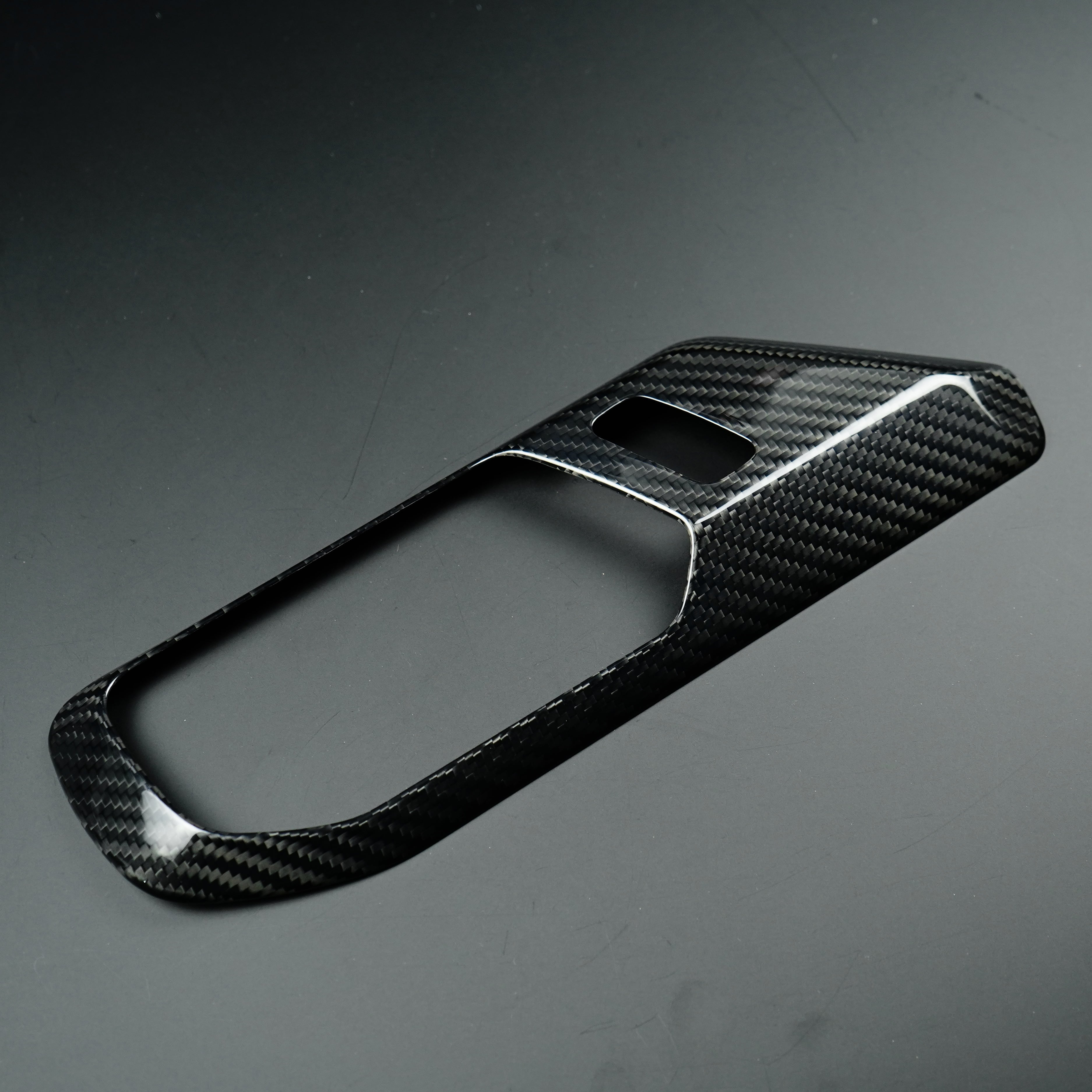 2021-2025 Ford Bronco Carbon Fiber Interior Door Handle Trim Covers - Xorient Carbon Fiber - Image 9