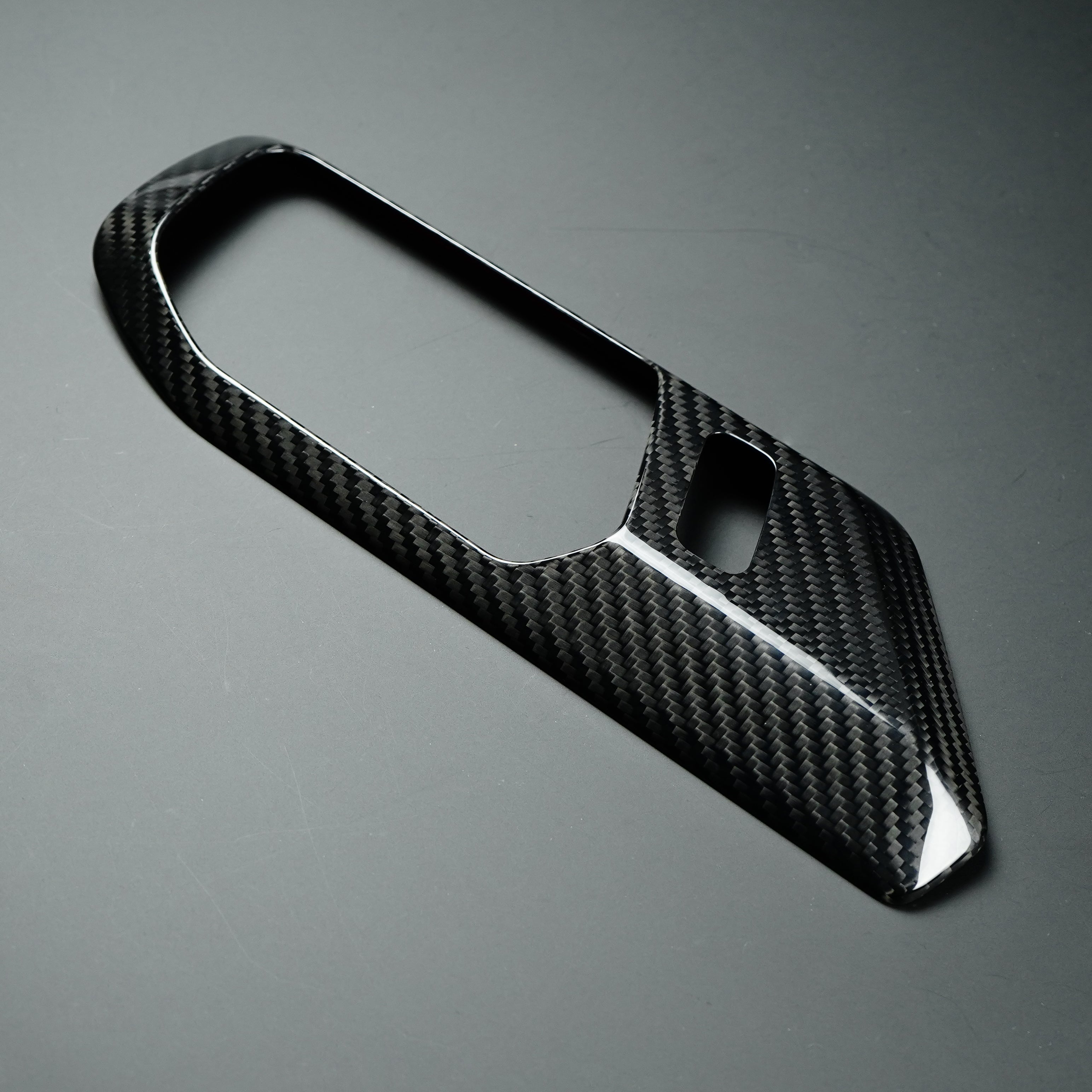 2021-2025 Ford Bronco Carbon Fiber Interior Door Handle Trim Covers - Xorient Carbon Fiber - Image 10