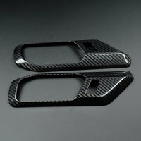 2021-2025 Ford Bronco Carbon Fiber Interior Door Handle Trim Covers - Xorient Carbon Fiber - Image 17