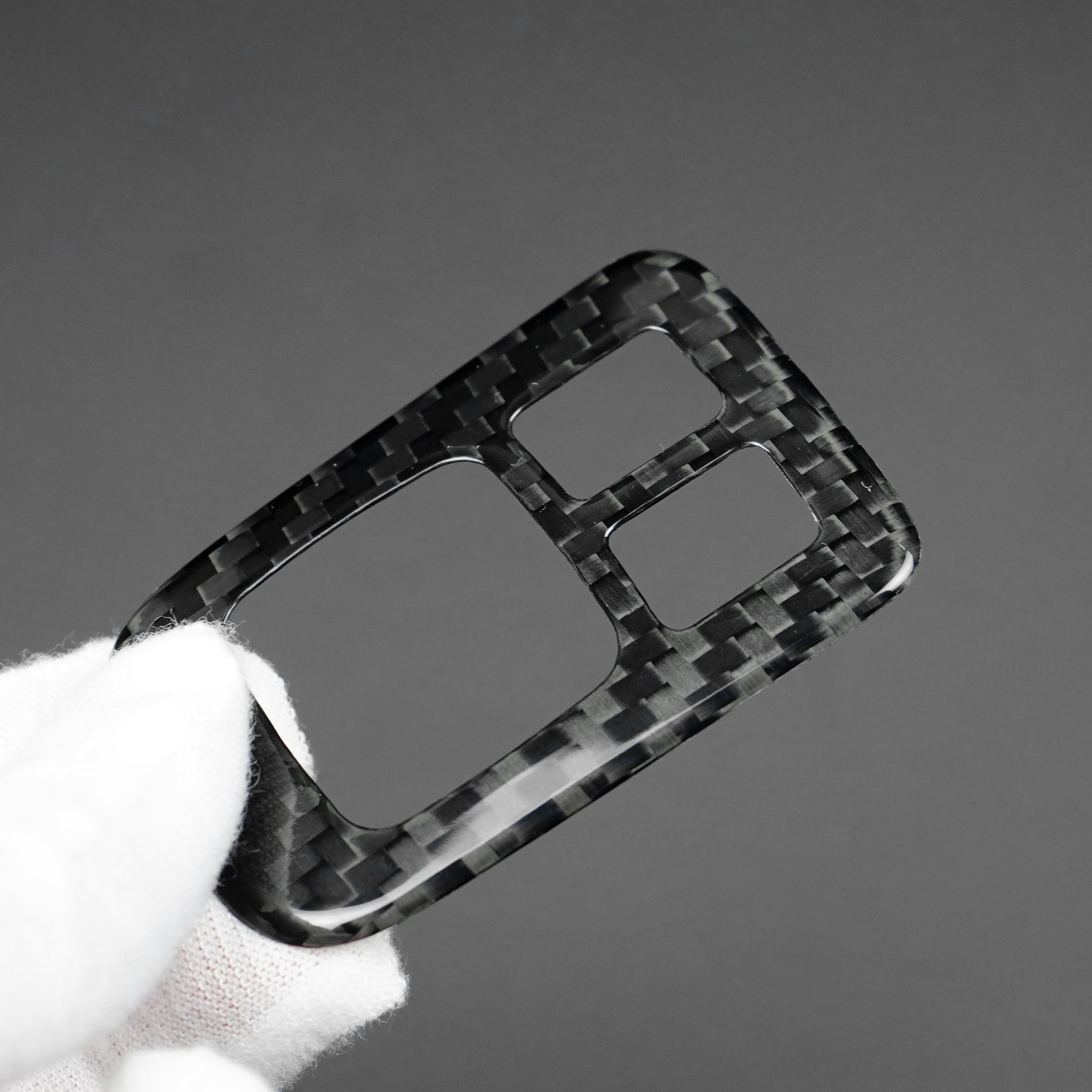 2021-2025 Ford Bronco Carbon Fiber Mirror Control Panel Trim Cover - Xorient Carbon Fiber - Image 5