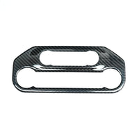 2021-2025 Ford Bronco Carbon Fiber Multimedia Control Panel Trim Cover - Xorient Carbon Fiber - Image 3