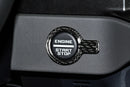 2021-2025 Ford Bronco Carbon Fiber Start Stop Button Surround Trim Cover - Xorient Carbon Fiber - Image 1