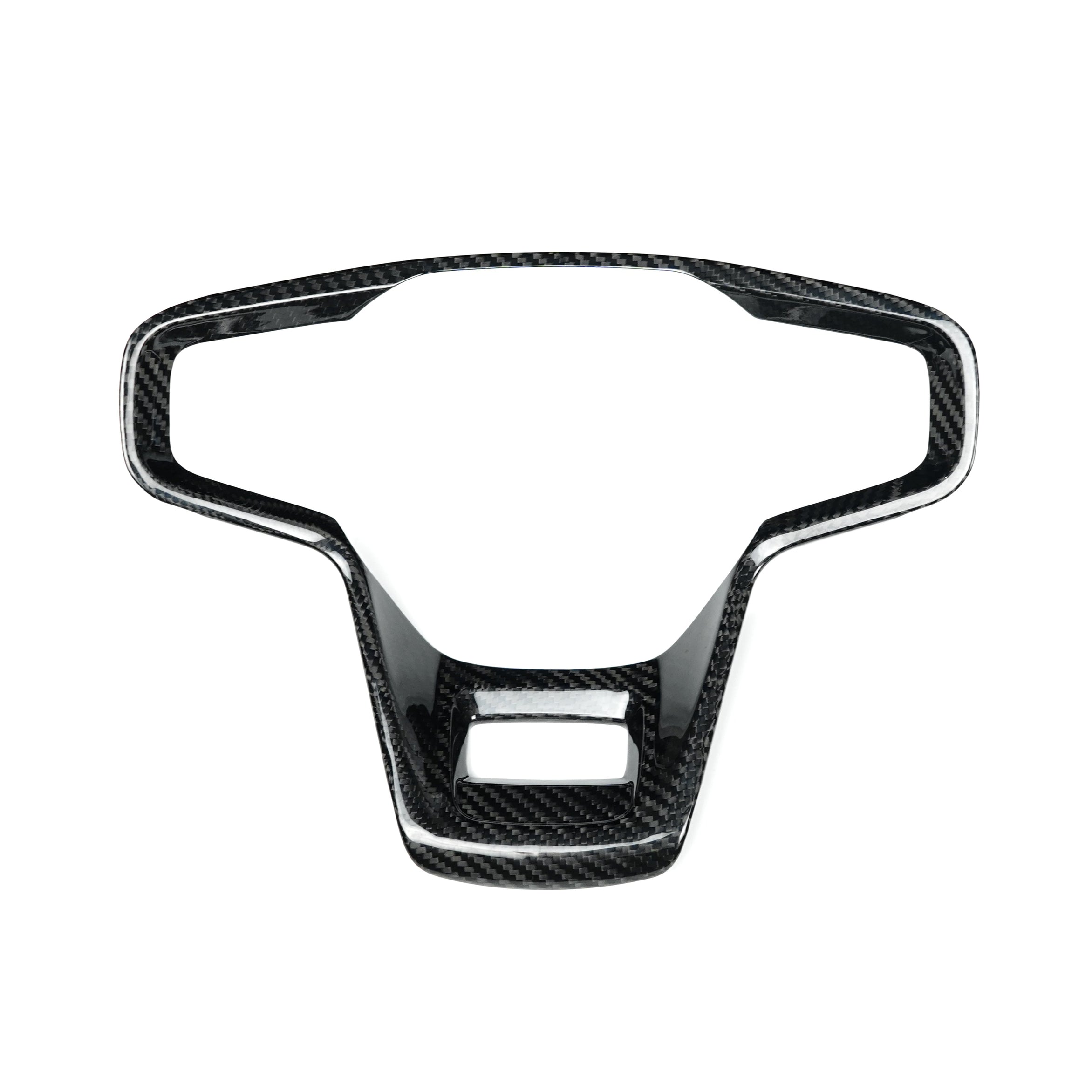 2021-2025 Ford Bronco Carbon Fiber Steering Wheel Trim Cover