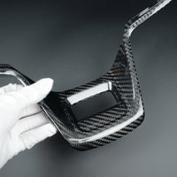 2021-2025 Ford Bronco Carbon Fiber Steering Wheel Trim Cover - Xorient Carbon Fiber - Image 5