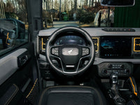2021-2025 Ford Bronco Carbon Fiber Steering Wheel Trim Cover - Xorient Carbon Fiber - Image 9