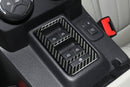 2021-2025 Ford Bronco Carbon Fiber Window Switch Control Trim Covers - Xorient Carbon Fiber - Image 1