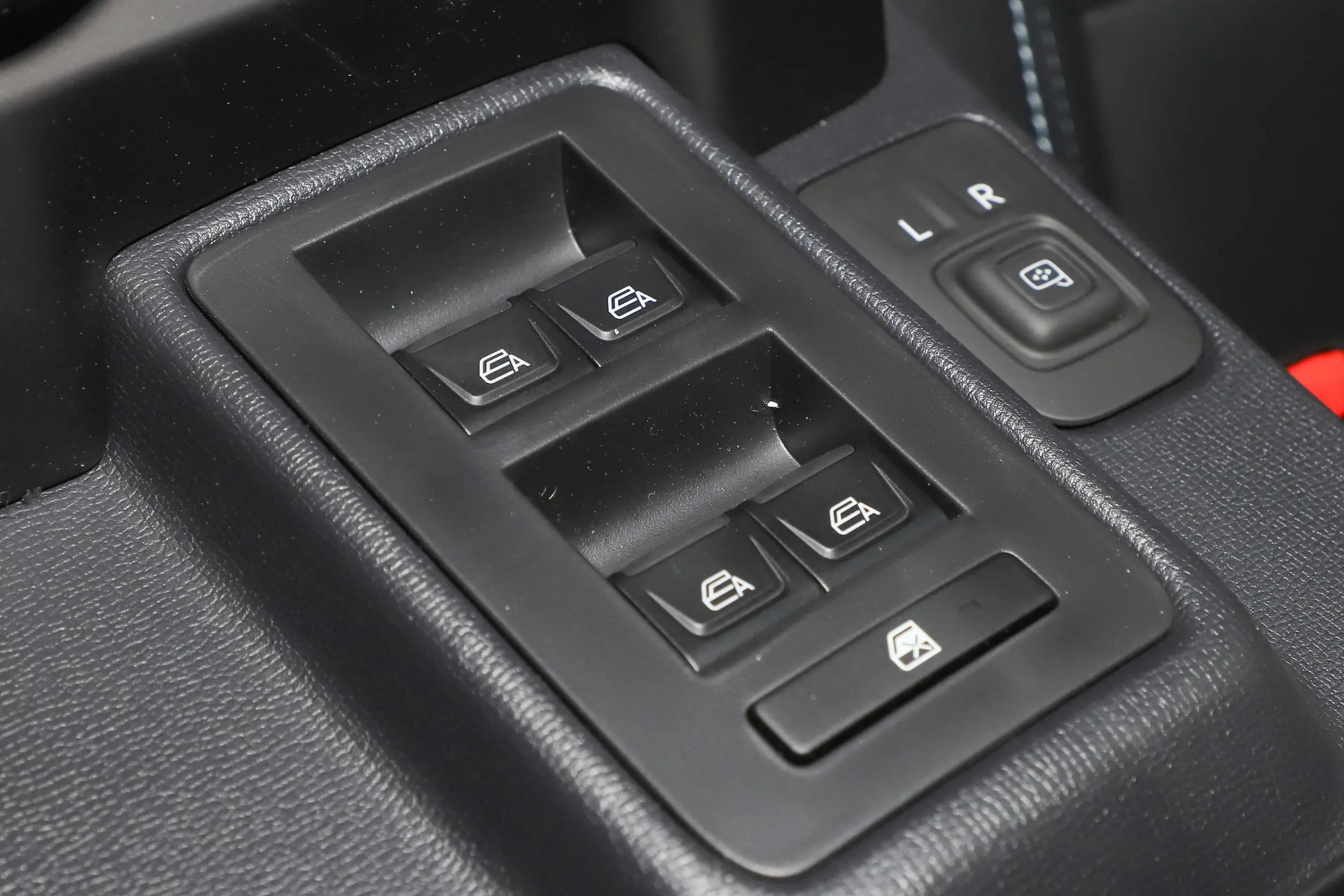 2021-2025 Ford Bronco Carbon Fiber Window Switch Control Trim Covers