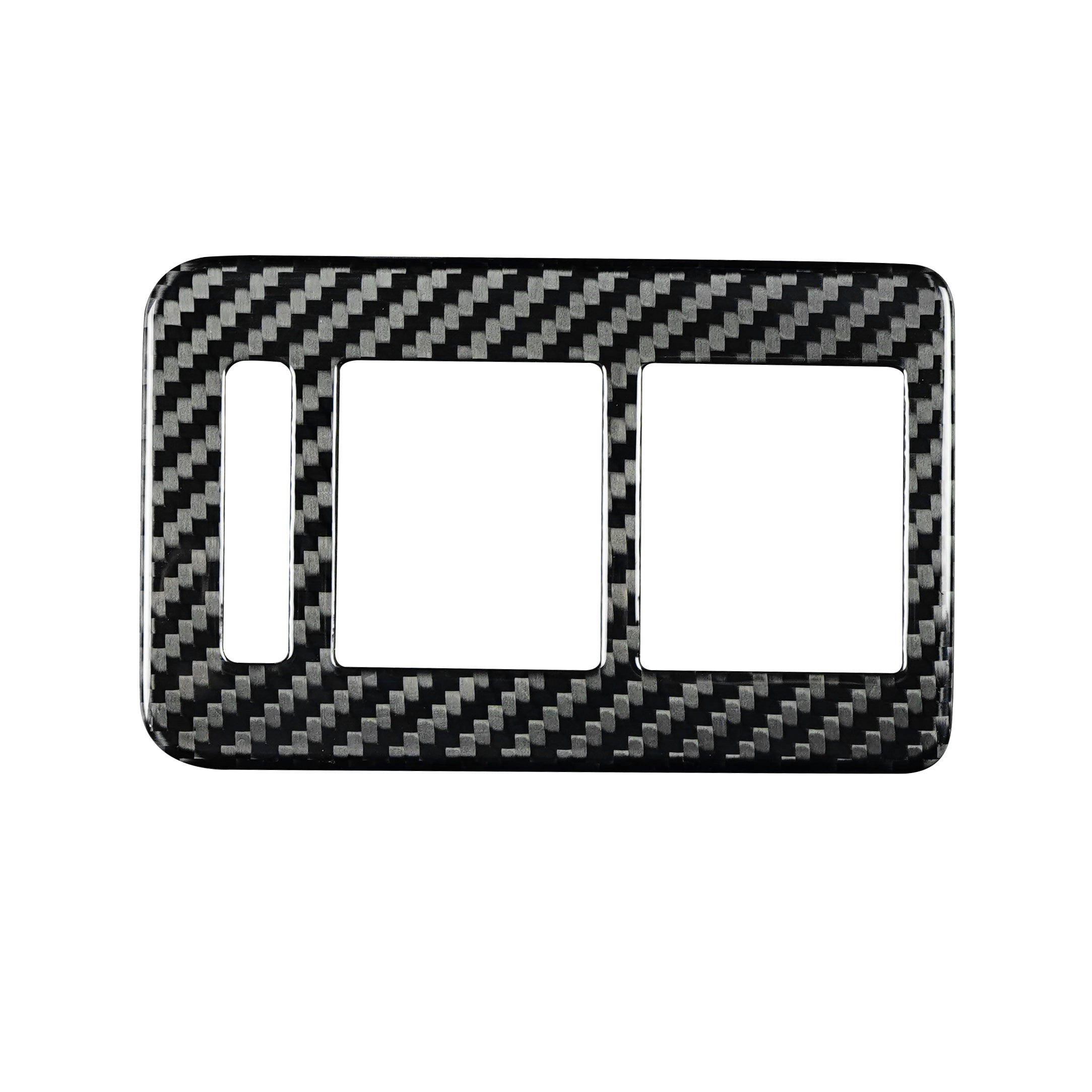 2021-2025 Ford Bronco Carbon Fiber Window Switch Control Trim Covers - Xorient Carbon Fiber - Image 3