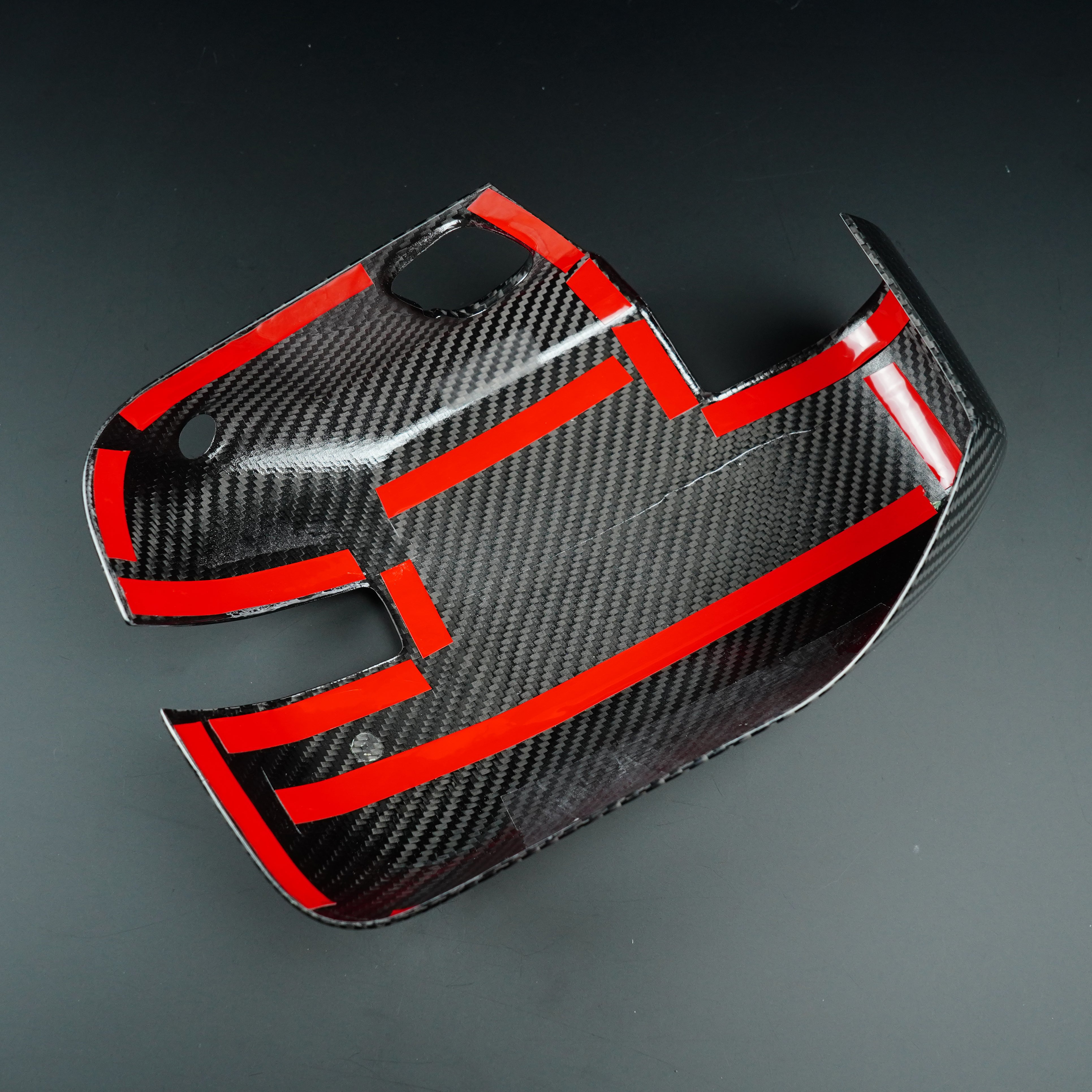 2021-2025 Ford Bronco Real Carbon Fiber Mirror Covers with Turn Signal Cutout - Xorient Carbon Fiber - Image 2