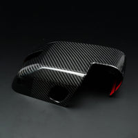 2021-2025 Ford Bronco Real Carbon Fiber Mirror Covers with Turn Signal Cutout - Xorient Carbon Fiber - Image 3
