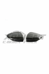 2022+ Subaru WRX Dry Carbon Fiber Mirror Covers-black