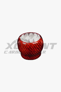 2022+ Subaru WRX Carbon FIber Interior Gear Shift Knob Trim Cover-red