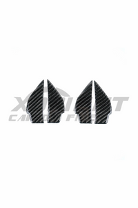 2022+ Subaru WRX Carbon Fiber Interior Door Handle Inserts Trim Overlays-black