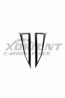 2022+ Subaru WRX Dry Carbon Fiber Center AC Vent Covers-black