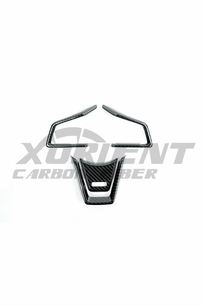 2022+ Subaru WRX Real Carbon Fiber Steering Wheel Trims [4pcs]