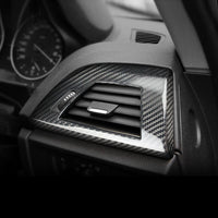 Carbon Fiber Interior Air Outlet Trim Cover For BMW 1/2 Series[RHD]