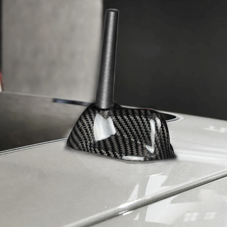 Carbon Fiber Shark Fin Antenna Cover For Mini R-black