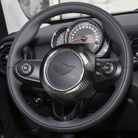 Carbon Fiber Steering Wheel Air Bag Trim Cover For Mini Cooper F54/F55/F56