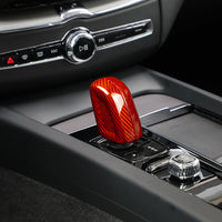 Carbon Fiber Interior Trim Gear Shift Knob Cover For Volvo XC40 XC60 S60 V60