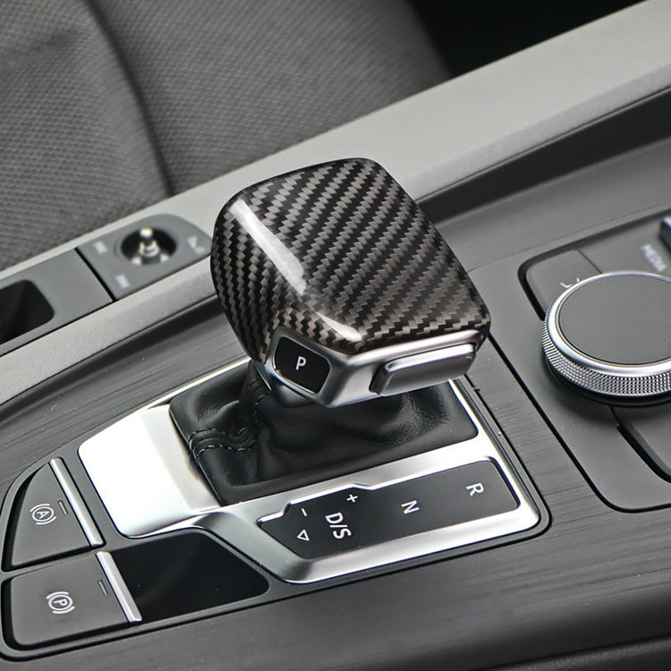 Audi A4/A5/Q5/Q7 [RHD] Carbon Fiber Interior Trim Gear Shift Knob Cover