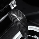 Porsche Carbon Fiber Interior Trim Gear Shift Knob Cover For Cayenne 2004-2009