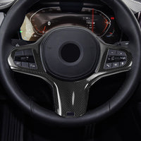 For BMW G20/G29 Carbon FIber Interior Steering Wheel Trim Cover