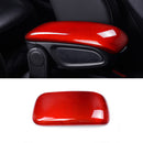 Carbon Fiber Interior Armrest Trim Cover For Mini Countryman F60 2017-2022