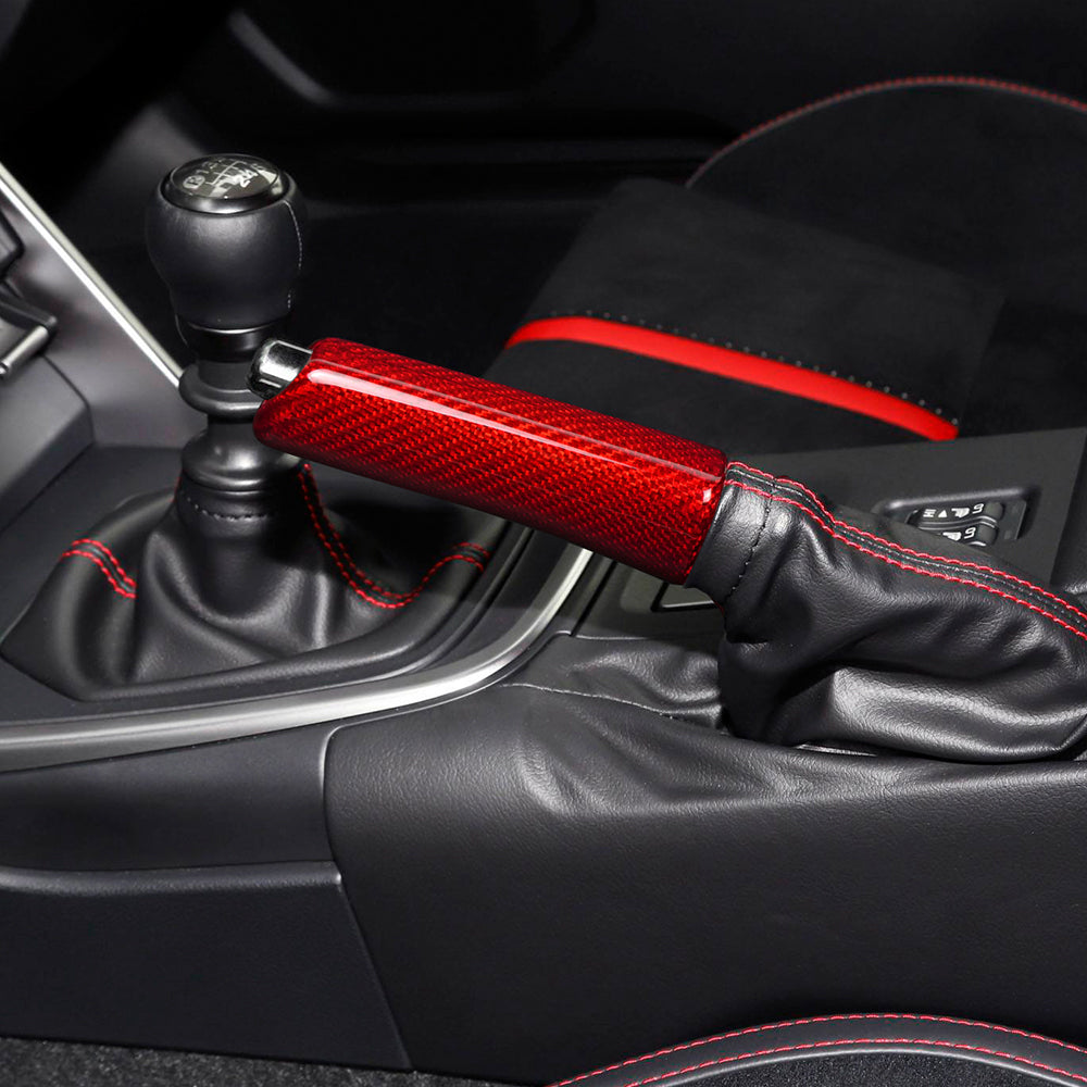 2015-2024 Subaru WRX/STi Carbon Fiber Ebrake Handle-red