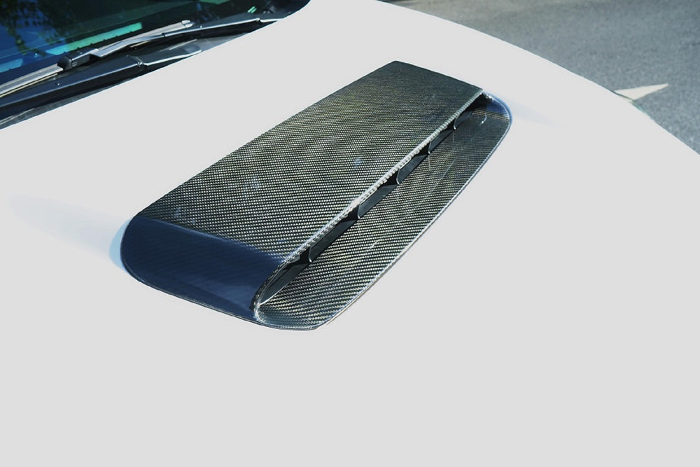 2022+ Subaru WRX S4 (VB) STI Real Carbon Fiber Hood Scoop Cover V2 Style