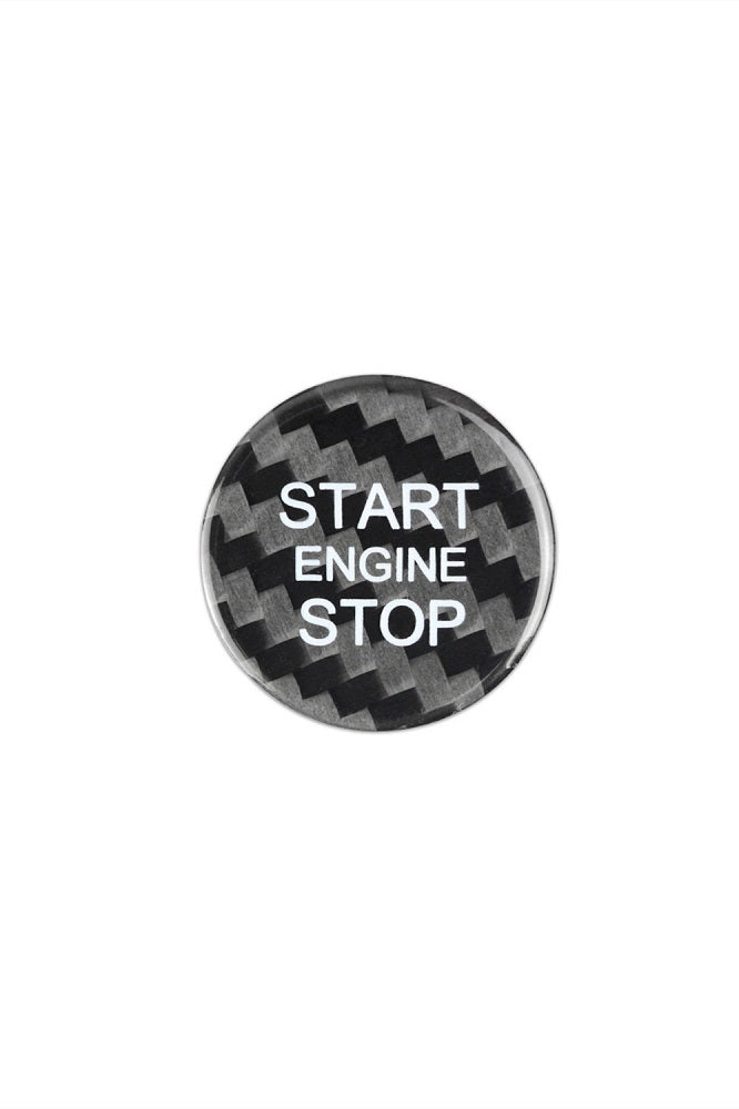 Audi Carbon Fiber Start Stop Button Cover