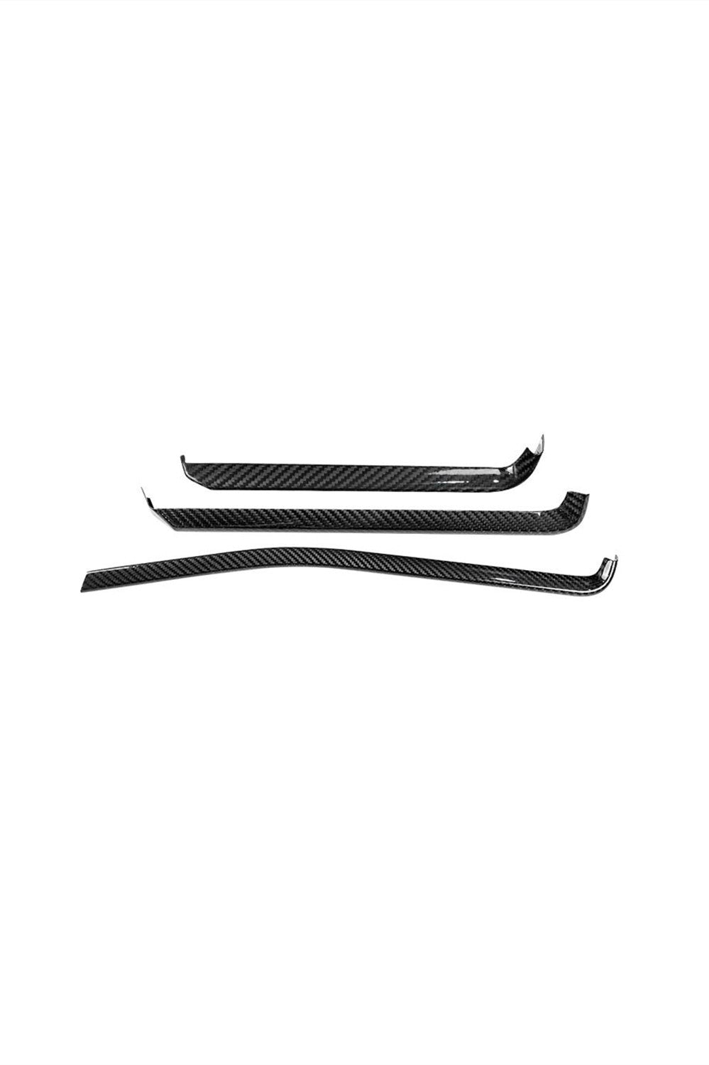 C8 Corvette [3PCS] Carbon Fiber Interior Dash Kit Trim Cover