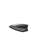 Carbon Fiber Shark Fin Antenna Cover For Camaro 2016+Black