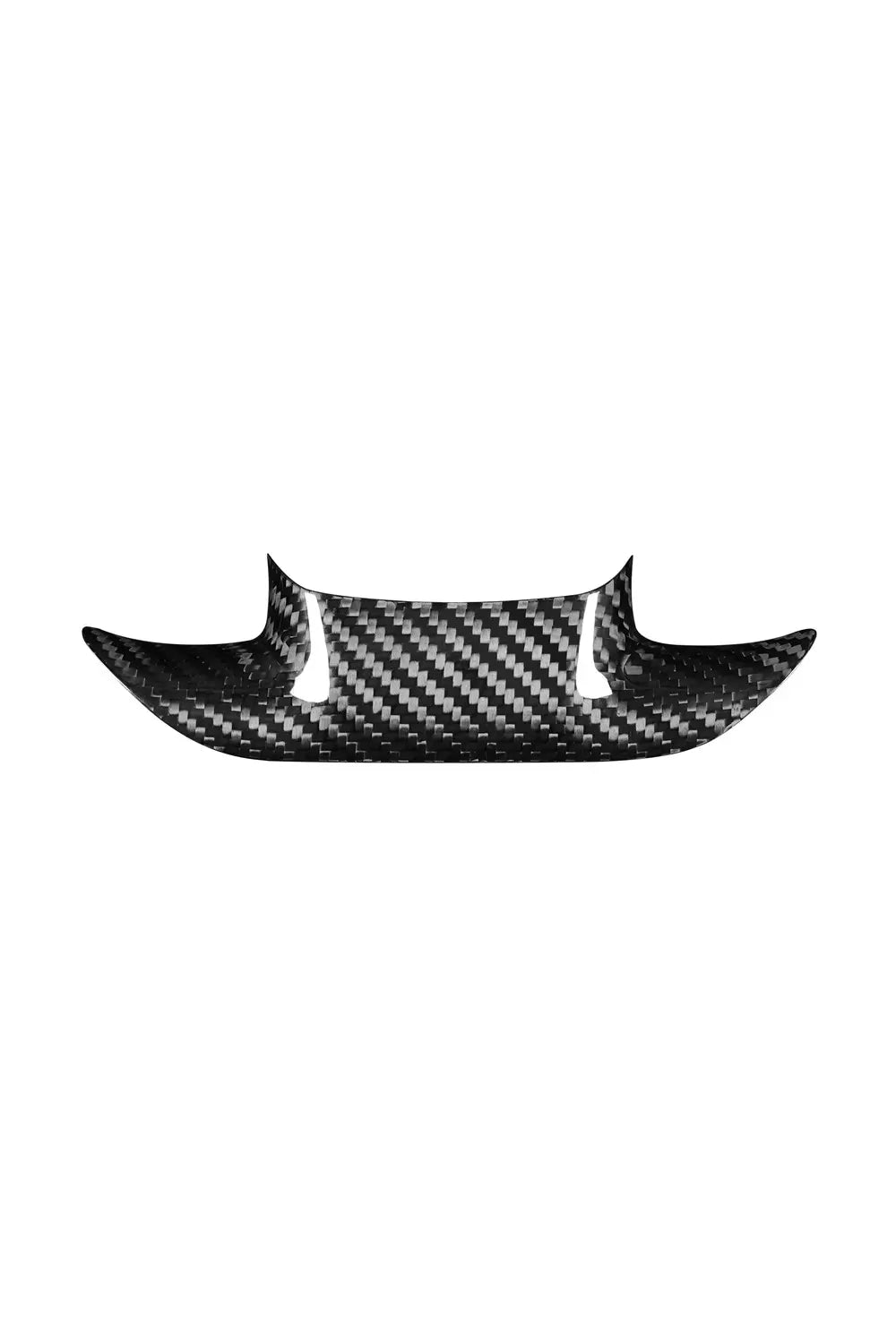 Carbon Fiber Interior Steering Wheel Cover Trim For 14-19 C7 Corvette