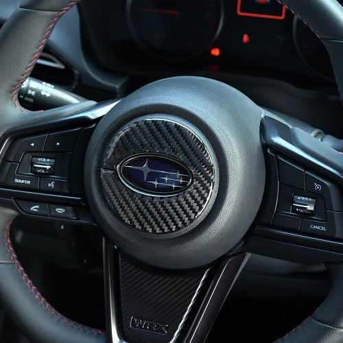 2022+ Subaru WRX Carbon FIber Steering Wheel Airbag Trim