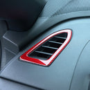 Subaru WRX 2022+ Carbon FIber Interior Upper Vents Trim-red