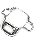 F150 2021-Up Steering Wheel Trim Hard Carbon Fiber Cover without "RAPTOR" logo cutout