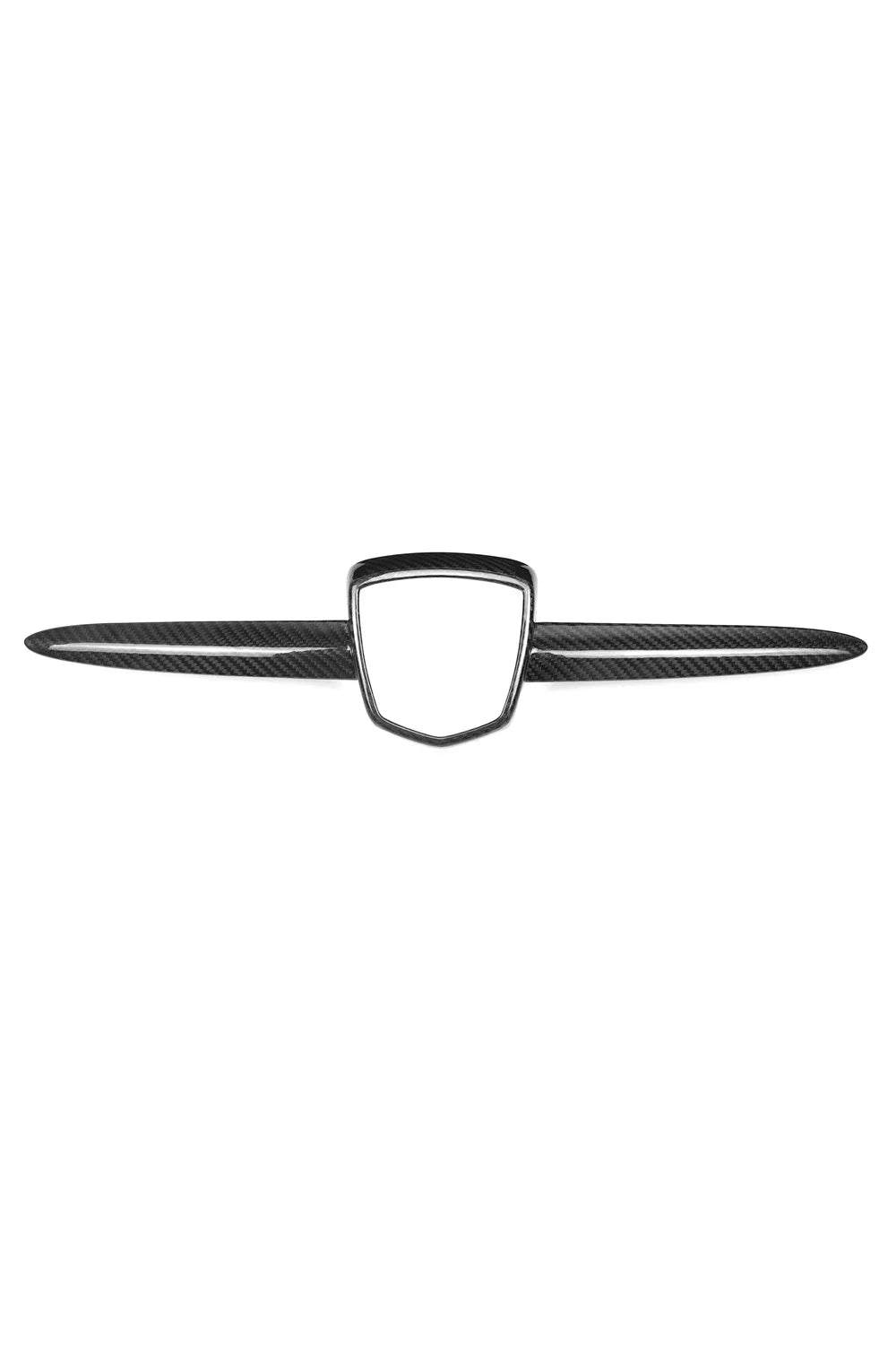 FIAT 500 ABARTH 595 695 Real Carbon Fiber Front Badge Cover
