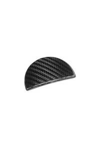 FIAT 500 ABARTH Carbon Fiber Interior Glove Box Handle Trim Cover